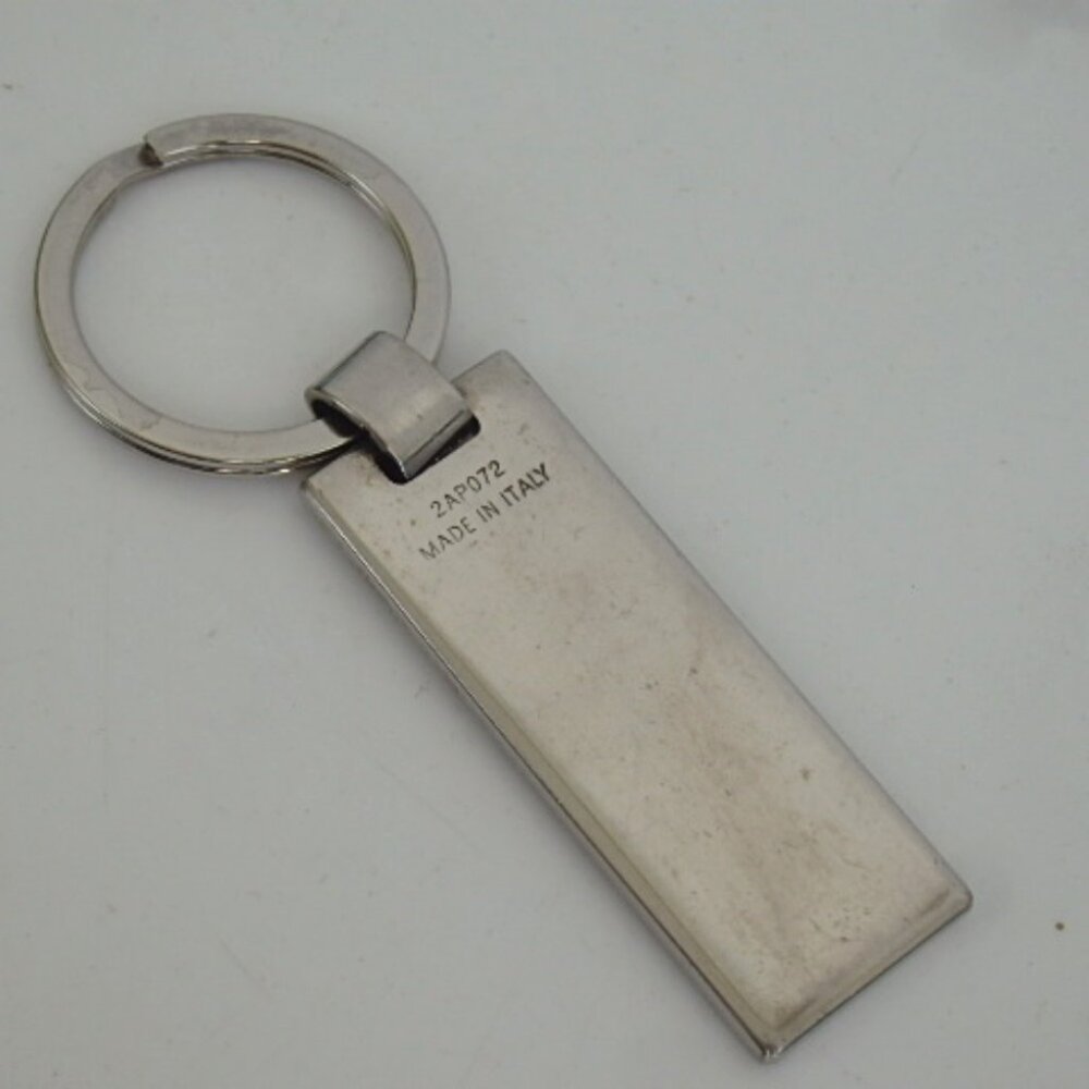 Authentic PRADA Heart Logo Three-Piece Set key ring metal [Used] - Picture 6 of 9